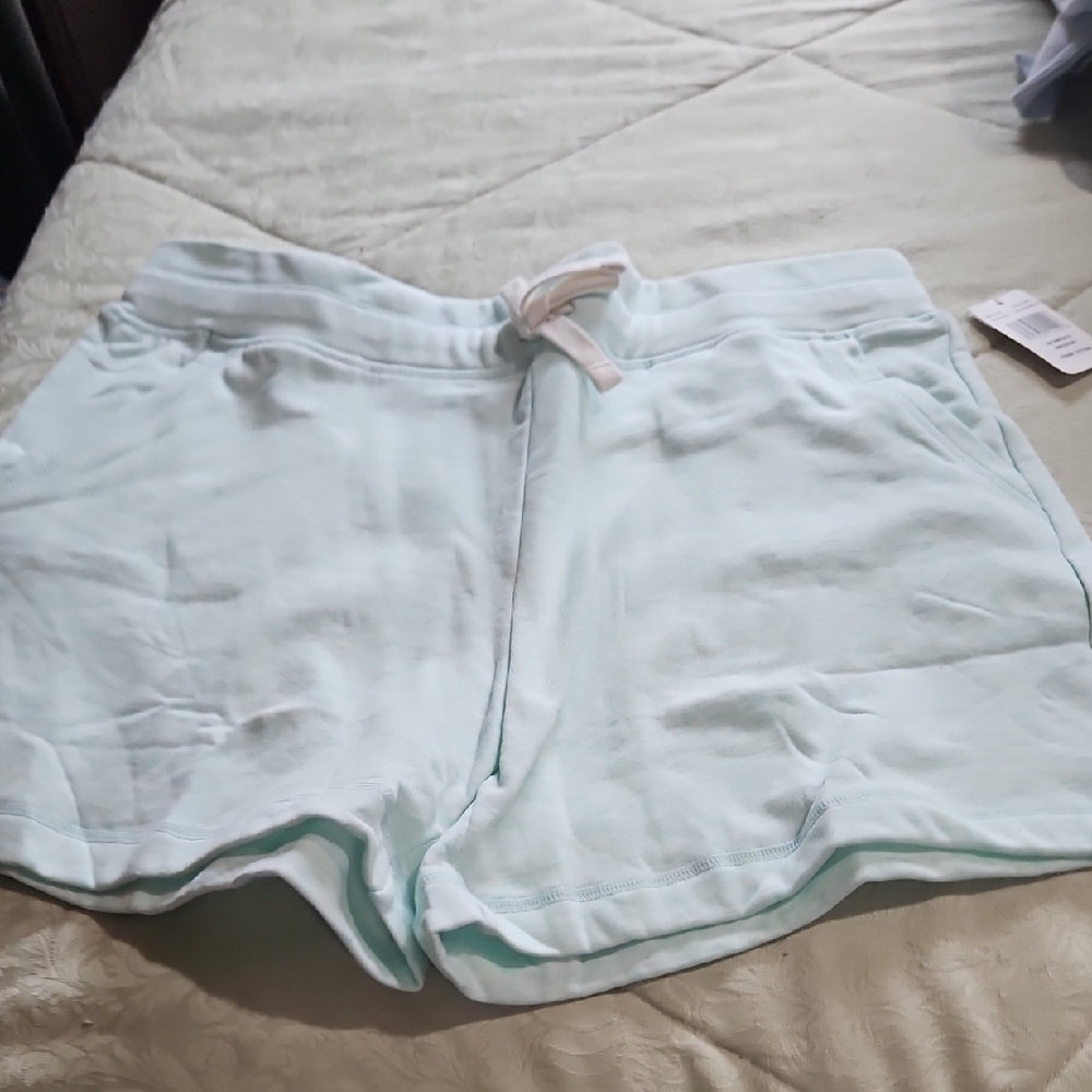 Women's Light Blue Shorts